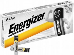 Батарейка LR Energizer INDUSTRIAL  LR03  (ААA) алкалиновая  (уп.10шт)