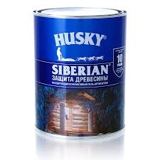 Деревозащит. ср-во алкид. Антисептик Гель HUSKY SIBERIAN п/м (защита 10 лет) ПАЛИСАНДР 0.9л /уп.6шт/