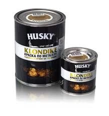Краска по ржавч  3в1  RAL 6005 темно-зеленая (0.25л)  HUSKY-KLONDIKE   /уп.6шт/