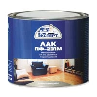 Лак паркетный глянц. ПФ-231М   ЭКСПЕРТ  0,8кг  (уп.12шт)  (м)