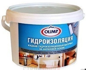 Жидкая гидроизоляция акриловая 5л  OLIMP