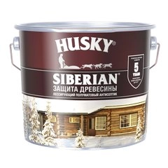 Деревозащит. ср-во алкид. Антисептик HUSKY SIBERIAN п/м (защита 5 лет) АНТИК 2,7л /уп.3шт/ 