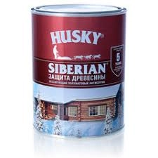 Деревозащит. ср-во алкид. Антисептик HUSKY SIBERIAN п/м (защита 5 лет) Б/ЦВ 0,9л /уп.6шт/ 