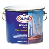 Лак яхтный глянц.OLIMP  (0,9л) (м)   /уп.6шт/