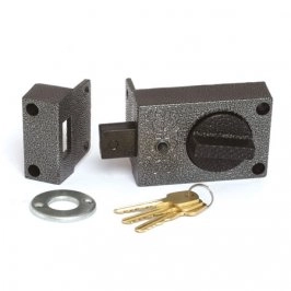 Замок ЗН 1  4 англ.кл, 1- ригель, вертушка, медь SparkLux SL-604
