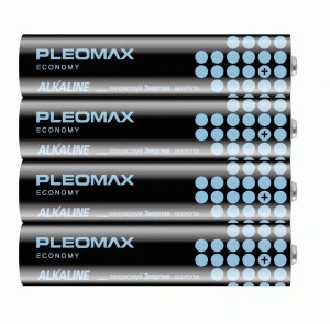 Батарейка LR Pleomax Economy (SAMSUNG) LR6  (АА) алкалиновая, черный цв  (уп.4/40шт)