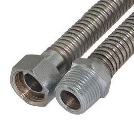 Подводка д/газа сильфонная Г/Ш (1/2" - 3,0м)