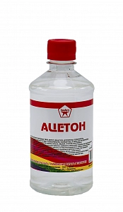 Ацетон  0,5л/ 0,35кг  пласт. ХимАвто (уп.25шт)