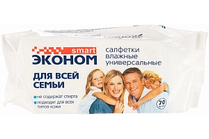 Салфетки влажные (уп.70шт.)