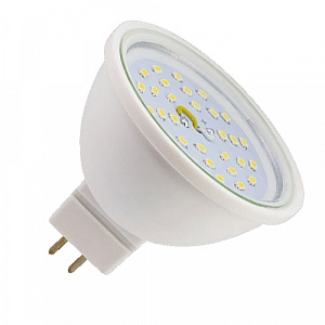 Лампа светодиод. MR16  GU 5.3  Ecola 10W  220В  4200K  бел.свет, проз.стекло Premium  M2ZV10ECL
