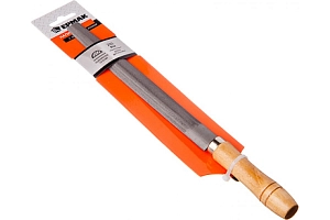 Напильник ( полу 0 ) 200мм  комб.ручка (уп. 12 шт)