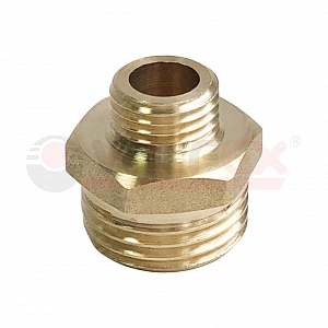 Ниппель лат.  1/2"-  3/8" V
