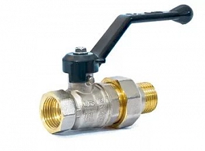 Кран шар. американка прямая  1/2 г/ш  ручка VALFEX OPTIMA