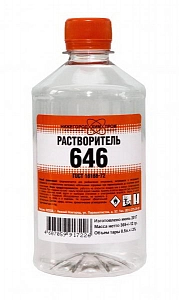 Растворитель 646   0,5л/ 0,35кг  пласт. НОВХИМ (уп.25шт)