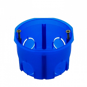 Установочная коробка  d68х45мм  СП, д/тв.стен, с винтами  Uplast /010-033/