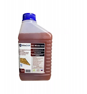 Противоморозная добавка "503 Winter-mix" д/растворов  1л (до -20С) SilaCOR
