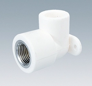 Отвод комб. ППР  1/2 Гх20  с креплением  Valfex/Rosturplast  (уп.20шт)