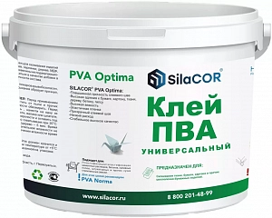 Клей ПВА  универсальный  OPTIMA  3кг  SILACOR 