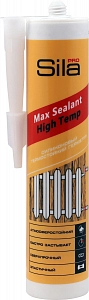 Герметик Sila PRO Max Sealant силикон,термостойкий +250'C красный 280 мл,
