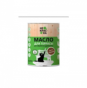 Живица "Не краска" Масло для террас 0,9л (д/наружных работ)