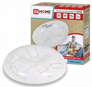 Свет. св/д  декор. 12W ( 780lm) 4000К 4K d190  КАРУСЕЛЬ  IP40 ASD/inHome
