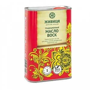 Живица Масло для дерева 1л (внутр.работ: стены, потолки, декор) «Традиционное»