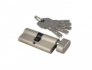 Сердцевина замка S-locked  Z402    70мм (смещ.30*40мм)  SN (сатин)  5 перф.кл - верт.