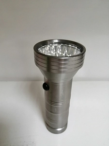 Фонарь светодиод. 19LED, BL-305В-19С, металл, (3*R6)