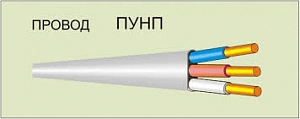 Провод ПУНП/ПБПП/ПуВВ/ВВГ-Т  3*1,5     (100м) 