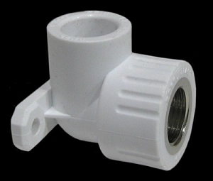 Отвод комб. ППР  1/2 Гх25  с креплением /Rosturplast/ уп.20шт