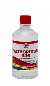 Растворитель 646   1,0л/ 0,77кг  пласт. ХимАвто (уп.20шт)