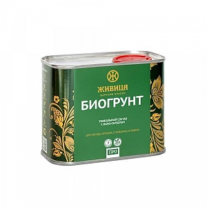 Живица БиоГрунт масло антисептик с серебром 0,4л (для наруж и внутр работ, посуды и изделий) «ПРО»