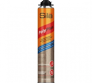 Пена Утеплитель напыляемый Sila PRO POLYPLUS  850мл +5+40  (уп.12шт)