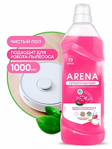 Средство д/мытья пола с полирующим эффектом "ARENA" цветущий лотос 1л, Grass