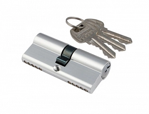 Сердцевина замка S-locked  AL 70мм CP (хром)  5 англ.кл - кл.
