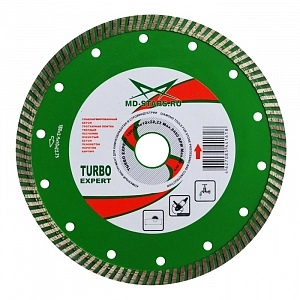 Диск алмаз отр TURBO EXPERT 125*2,2*10*22,2мм Сух/Мокр рез (Бетон,кирпич,пенобет,песчаник) MD-STARS