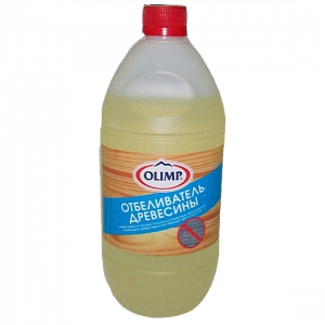 Отбеливатель древесины   1л   /уп.6/12шт/  Olimp