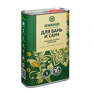 Живица Масло для бань и саун по дереву 2л (полы,стены,полки)