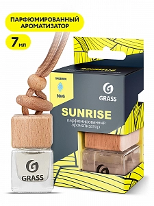 Ароматизатор жидкий подвесной Sunrize 7мл, Grass
